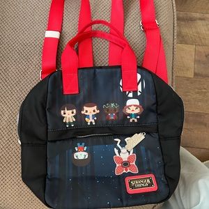 Stranger Things Loungefly mini backpack Chibi season 1